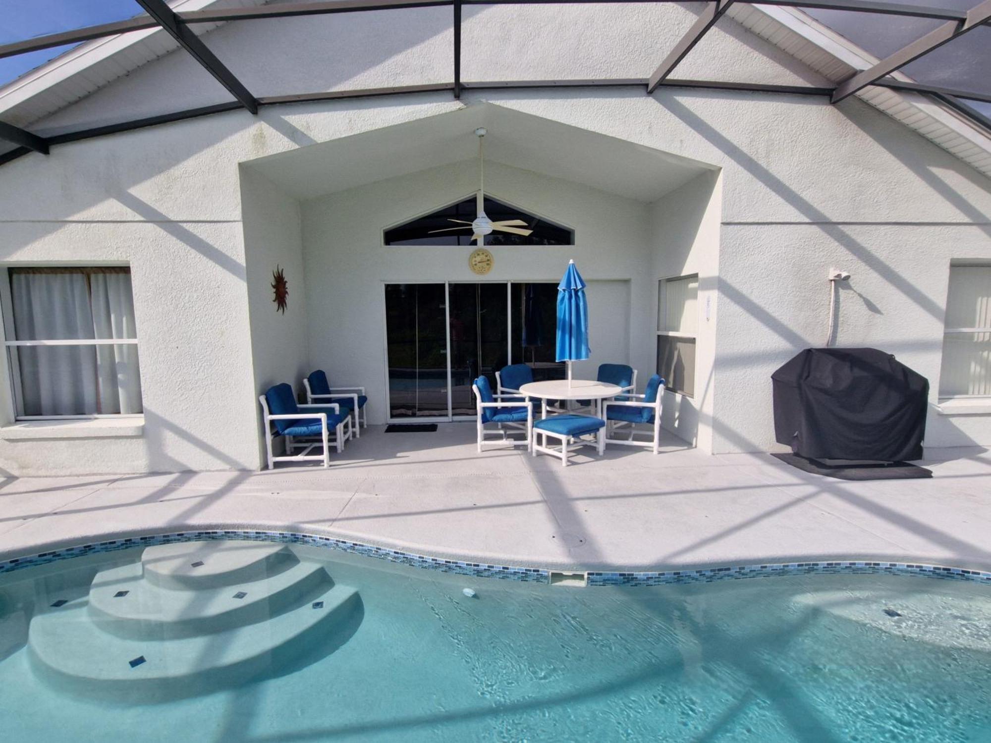Villa Met Prive Zwembad Nabij Orlando Optional Heated Pool Dundee Exteriér fotografie